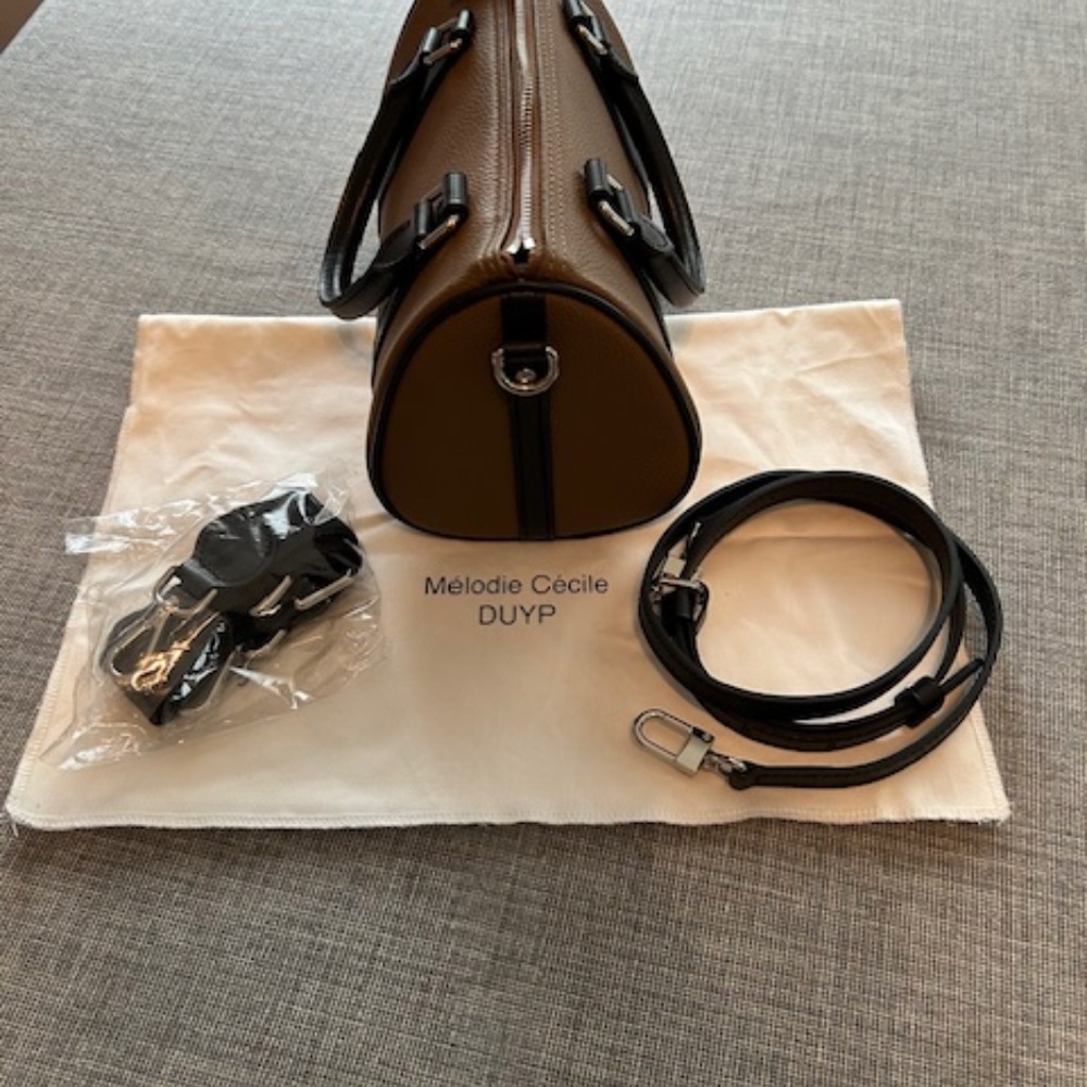 DUYP Mini Boston Bag Khaki in Excellent Condition - Like New - Picture 5 of 7